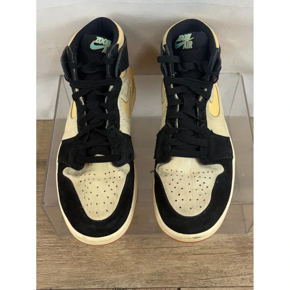 Air Jordan 1 High Zoom CMFT Orange Black Cream Mens Shoes DV1307 100 Size 8‎